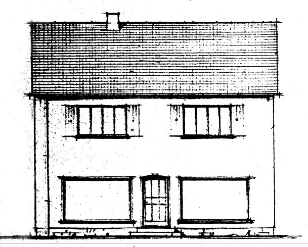 Chronik - Möbel Schulze - Neubau eines Ausstellungs- und Lagergebäudes im Jahr 1953