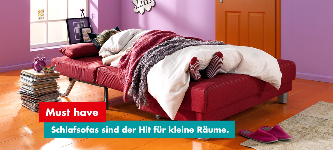 Mobile Rödental - Schlafsofas - Der Hit für kleine Räume