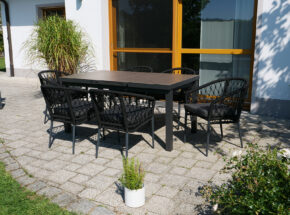 Gartenmoebel Stapelsessel Lugano Alu Anthrazit 14900018 01 P1067277