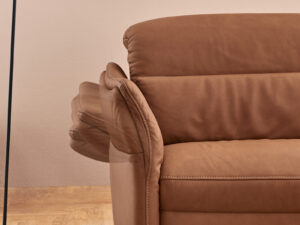 Comfortmaster Eckkombination 1480 Leder Longlife Armteilverstellung 02180189