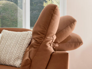 Comfortmaster Eckkombination 1480 Leder Longlife Kopfteilverstellung 02180189