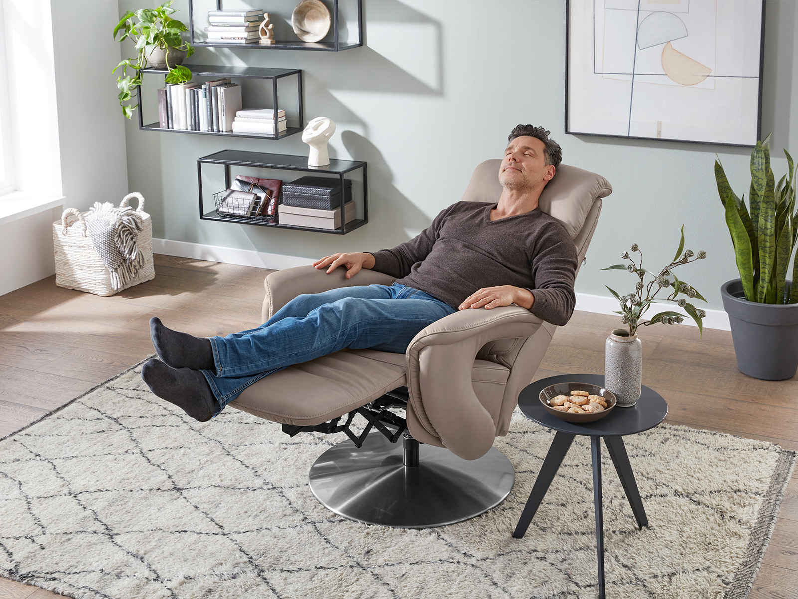 Comfortmaster Sessel Relaxsessel Cm Hu1157 Echt Leder 01390203 04