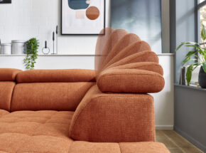 Eckkombination 7567 Signal Orange Kopfteilverstelllung 14580018 09