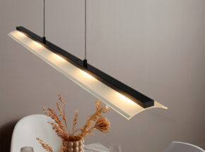 Led Pendelleuchte Nele 12288 18 Schwarz Comfort Lift Dimmbar 45220358