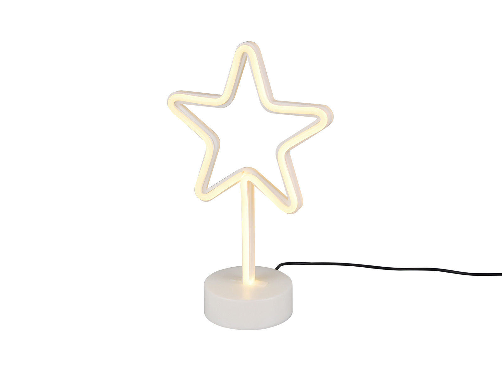 Led Tischleuchte Star Weiss Stern Reality Leuchten R55230101 45230360 02