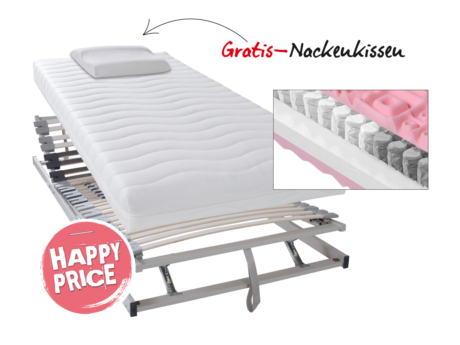 Matratze Mit Nackenkissen Gratis