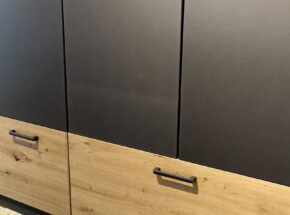 Rauch Drehtuerenschrank Kleiderschrank Bari Made In Germany Schubkasten 02930544