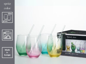 Ritzenhoff Breker Partyset Color Spritz Longdrinkglaeser 06010145 12