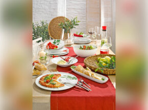 Creatable Geschirr Pastateller Kraeuter Basilikum 63150049