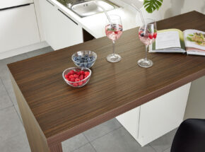 Culineo Kueche C187 Softline Weiss Perfect Matt Apothekerschrank Ansetztheke M483132230391670