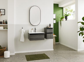 Interliving Bad 7698 Cuneo Eiche Grau 71770002