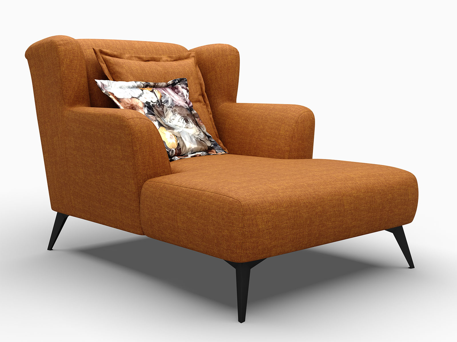 Love Seat Polstermoebel Sessel Bezug Tessuto Gelb 08640129 02