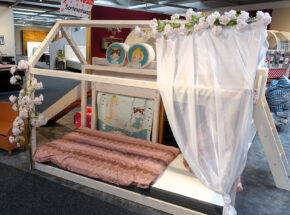 Flexa Kinderbett Cottage als Einzelbett mit niedrigem Einstieg