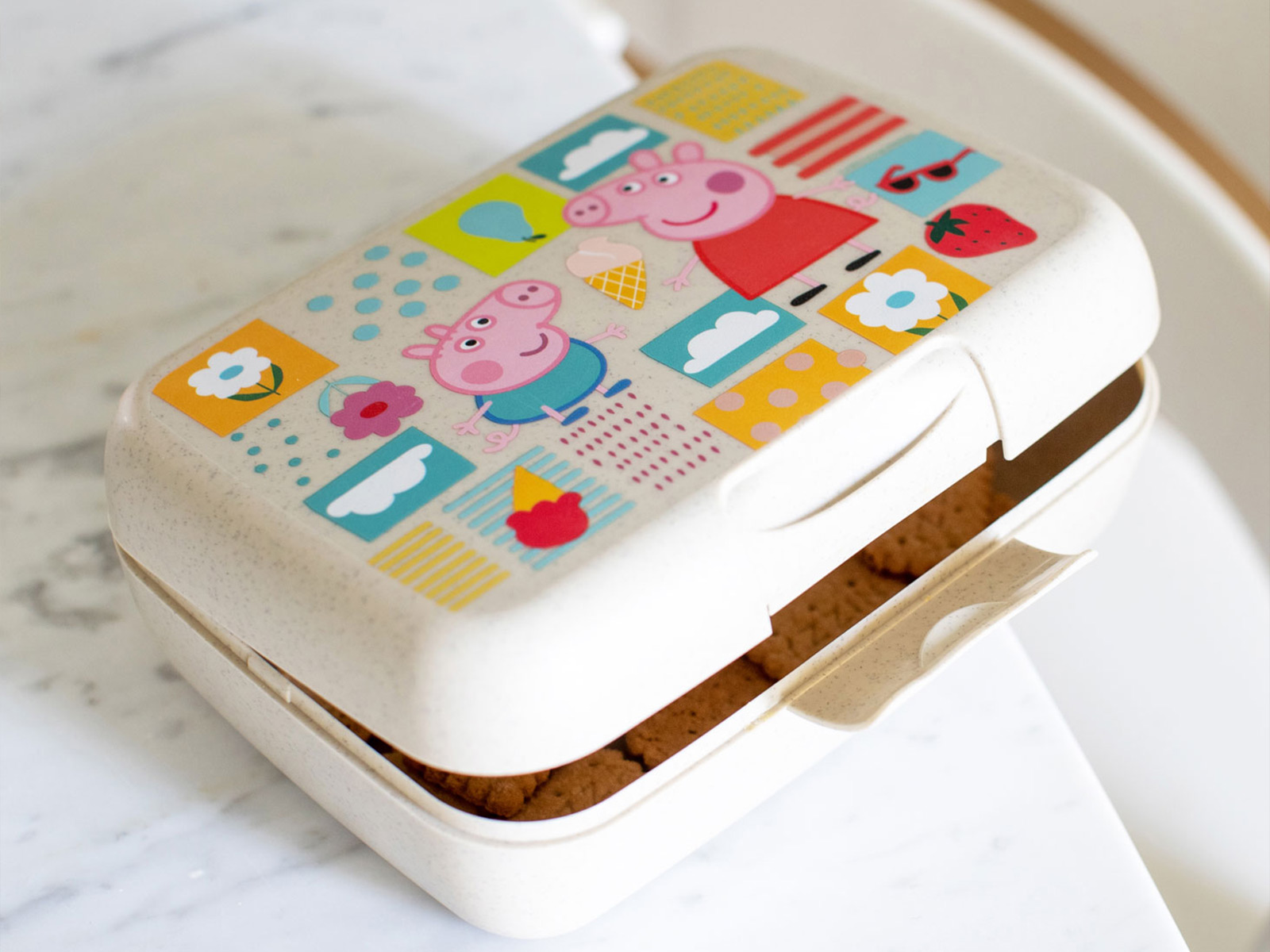 Koziol Peppa Pig Lunchbox Sand 61200009 40 8050713 A 1