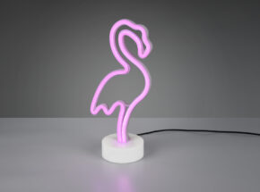 LED Tischleuchte Flamingo pink