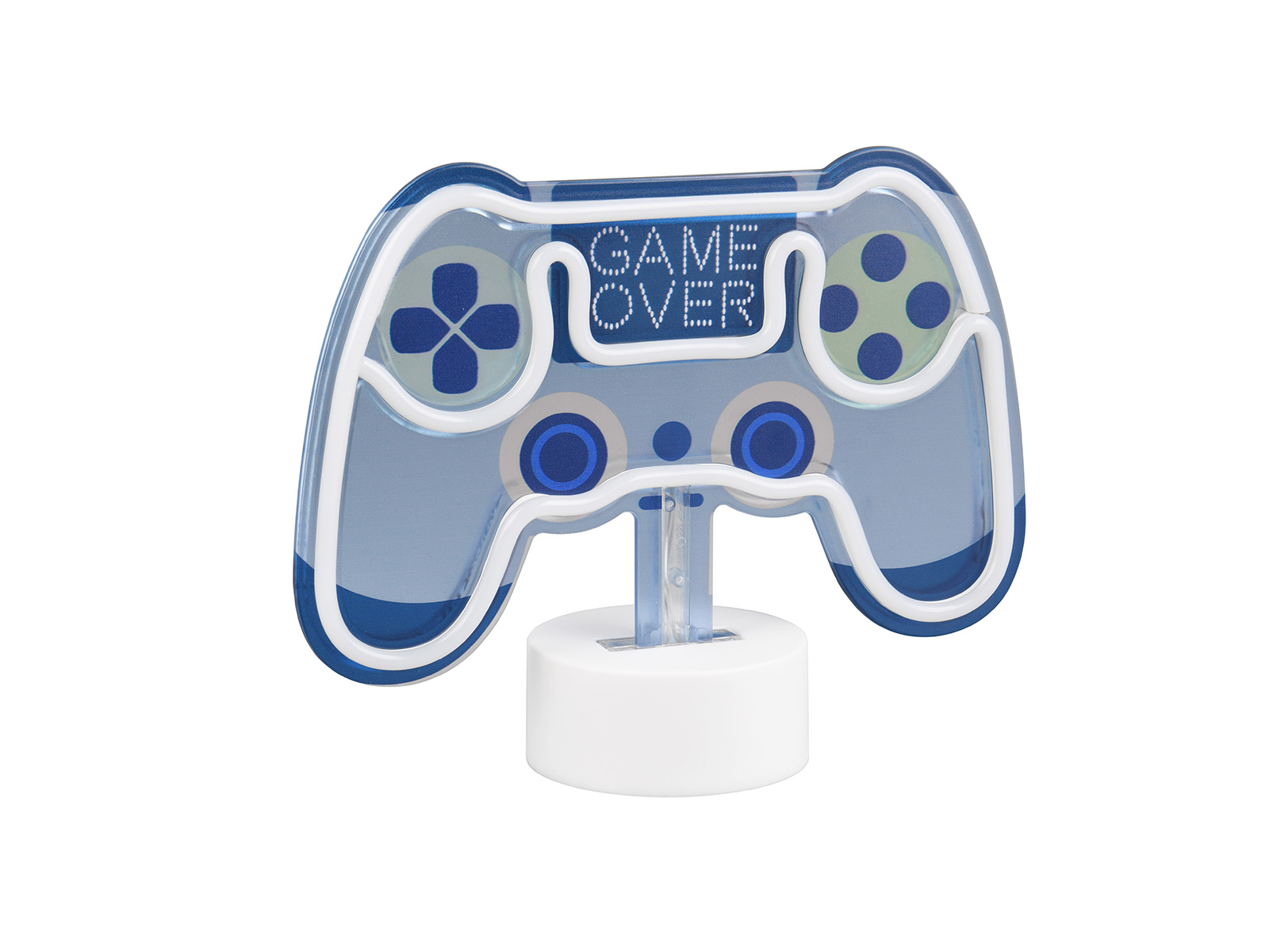 LED Tischleuchte Controller in blau