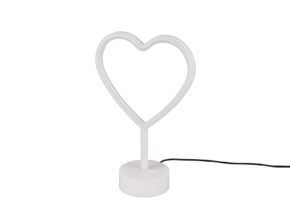 LED Tischleuchte Herz