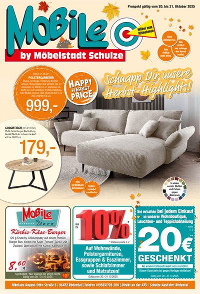 Mobile schnapp dir unsere Herbst-Highlights.