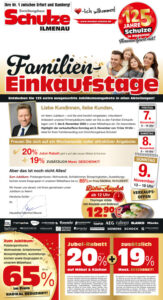 Familieneinkaufstage mit verkaufsoffenem Sonntag im Ilmenau