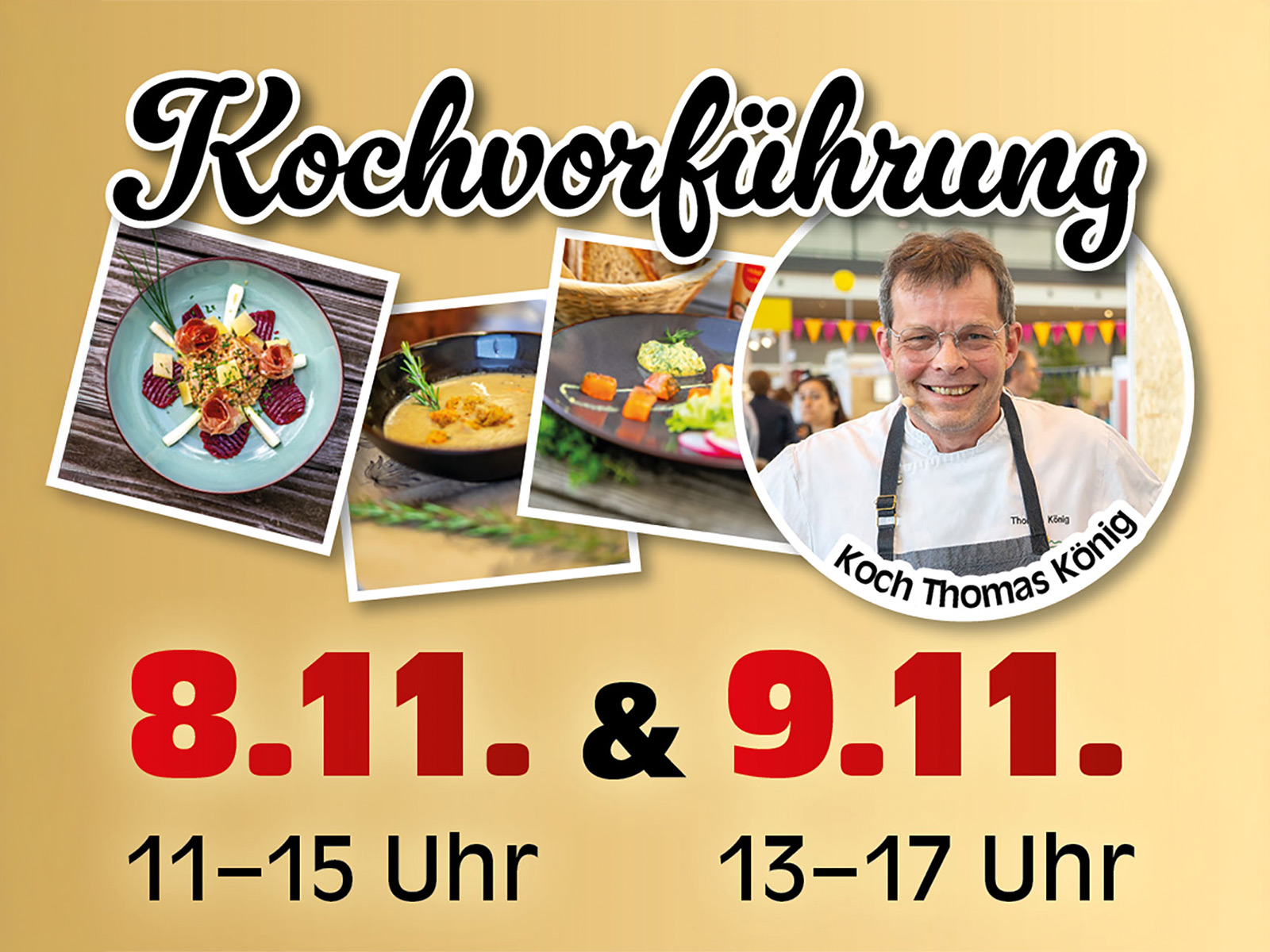 Kochvorführung in Ilmenau am 8. und 9. November 2025