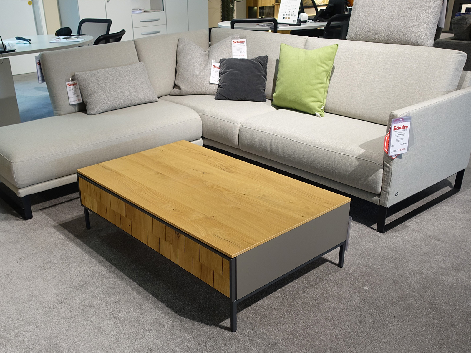 Loddenkemper Couchtisch Legno Lack Terrabraun 01340142 04