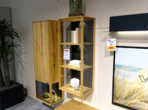 Vitrine Und Regalelement Der Venjakob Wohnwand Plan X3 Eiche Rustico 01080472 01