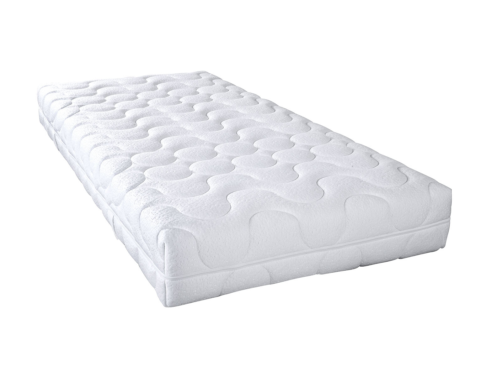 7 Zonen Tonnentaschenfederkern Matratze Farbe Weiss 22cm Hoch 15220012