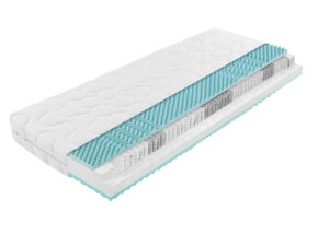 Komfortpolsterung Der 7 Zonen Tonnentaschenfederkern Matratze Farbe Weiss 22cm Hoch 15220012