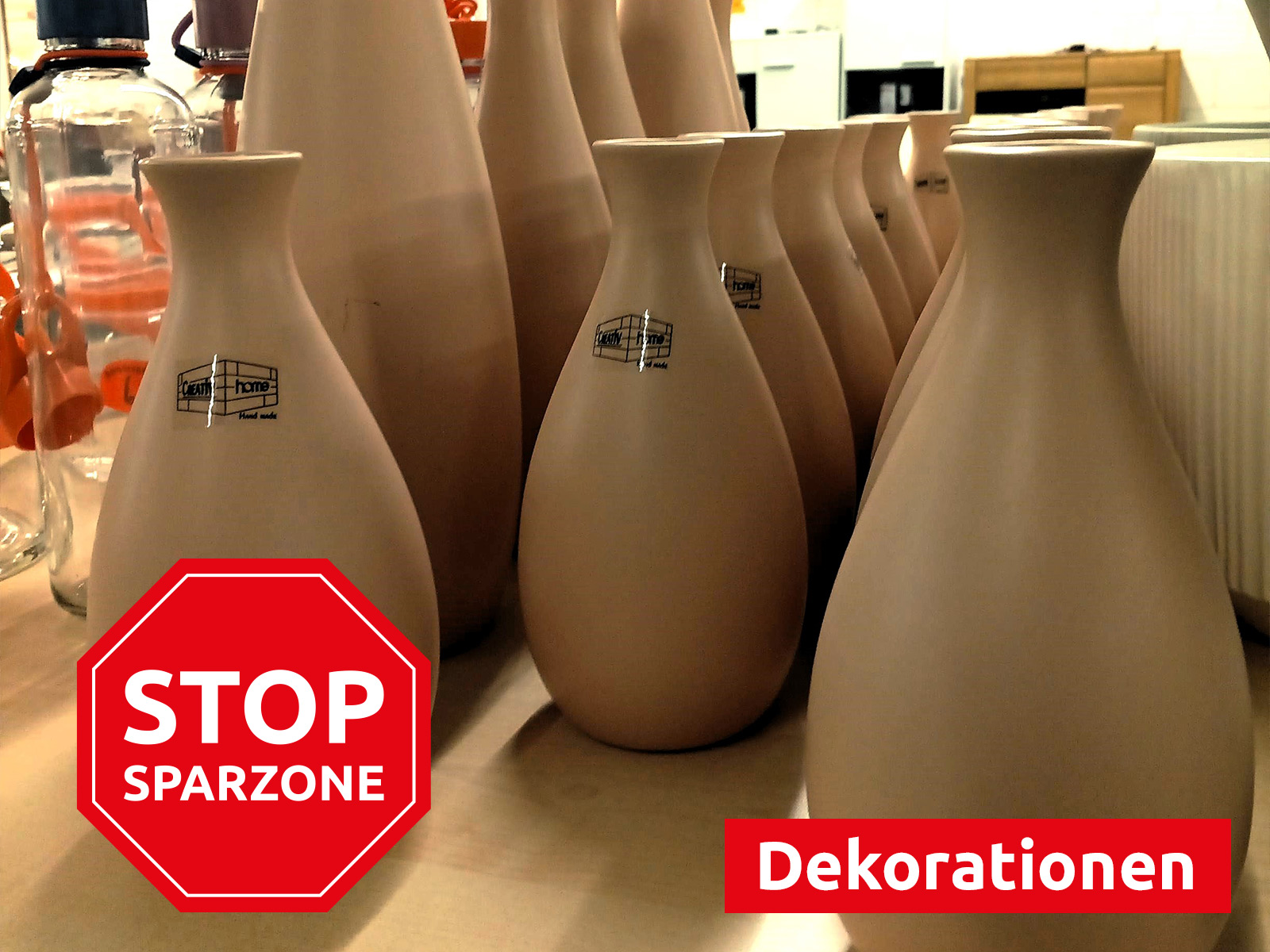 Stop Sparzone Dekorationen