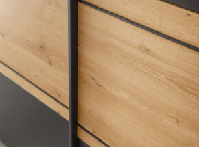 Bauchbinde Vom Schwebetuerenschrank Aus Schlafzimmerprogramm Farbe Graphit Absetzung Bianco Eiche Optik 02760125