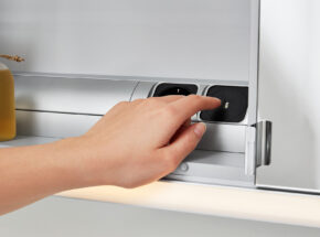 Innenausstattung Von Spiegelschrank Der Interliving Badkombination 3701 In Lack Karbon Hochglanz 71770001