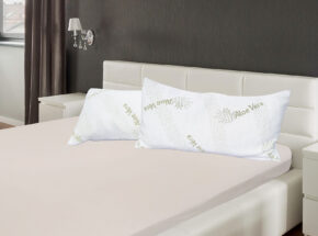 Nackenstuetzkissen Weiss Zirka 40x80cm Mit Mikrofaserbezug 06330001 31