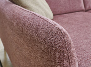 Abgerundete Armlehne Von Modulmaster Ecksofa Eckkombination Bezug Famosa Wine Metallfuss Schwarz 0582018615