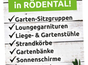 Die Grosse Gartenmoebelauswahl In Roedental