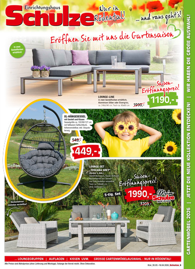 Gartensaison Eroeffnung 2026 Prospekt