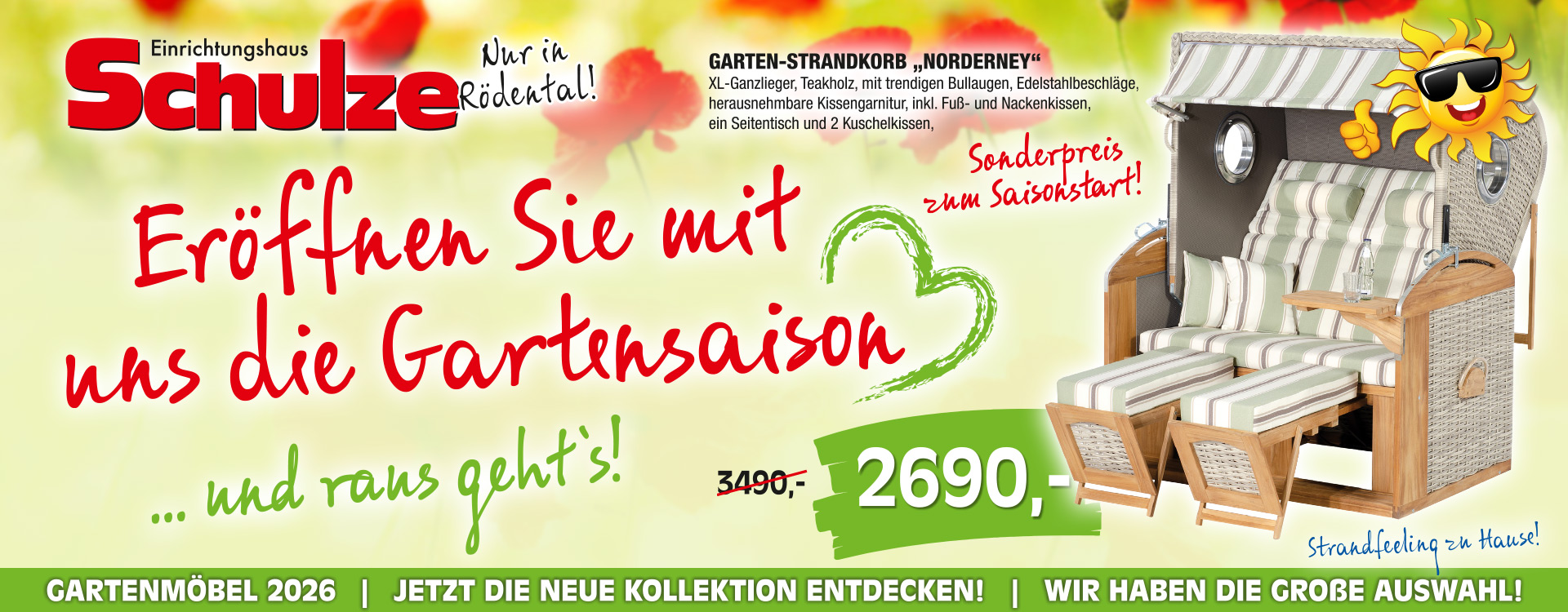 Gartensaison eröffnet!