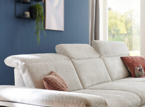 Kopfteilverstellung Von Modulmaster Eckkombination Kama Silver Modernes Design Xl Canape 14880085