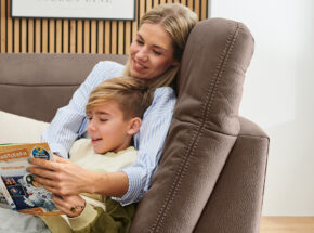 Kopfteilverstellung Von Modulmaster Sofa Wohnlandschaft Bezugstoff Mammut Nougat Mit Kontrastnaht Beige Und 03860172 01