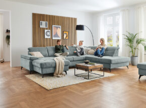 Modulmaster Wohnlandschaft Polstergarnitur Cyper Steel 14880101 01