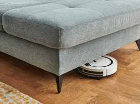 Staubsaugerroboter Unter Modulmaster Wohnlandschaft Polstergarnitur Cyper Steel 14880101 01