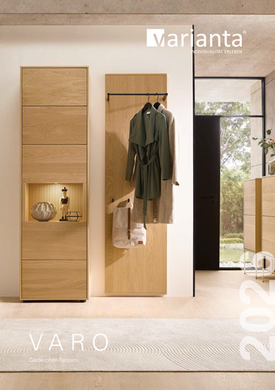 Varianta Varo Garderoben System Prospekt 2026