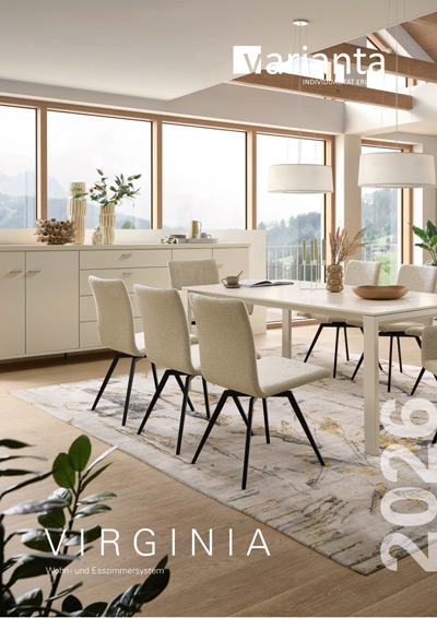 Varianta Virginia Wohnzimmer Esszimmer System Prospekt 2026