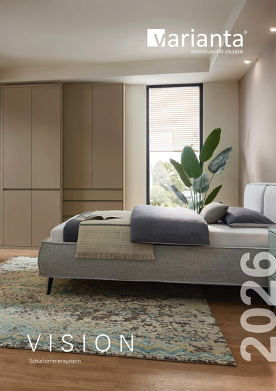 Varianta Vision Schlafzimmer System Prospekt 2026