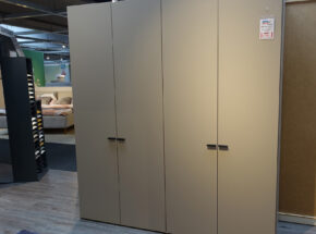 Jutzler Kleiderschrank Drehtuerenschrank 4 Tuerig Frontfarbe Nougat Matt Zirka 203cm Breit 10460074 21