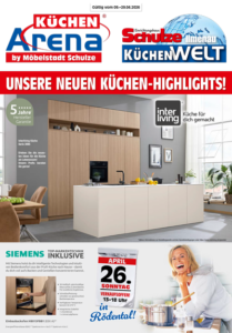 Kuechenarena Und Kuechenwelt Unsere Neuen Kuechen Highlights Prospekt