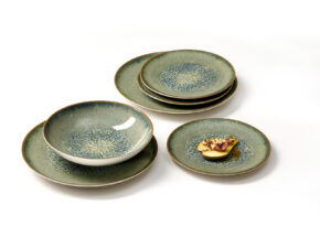 Ritzenhoff Und Breker Geschirr Verde Farbe Gruen Tuerkisblau Mit Je 4 Dessertteller Suppenteller Und Speiseteller 06010260 01