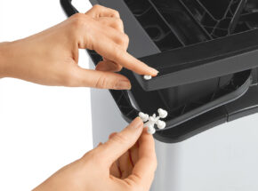 Zubehoer Fuer Muelltuete Zu Rotho Paso Treteimer Muelleimer Aus Kunststoff 62840029