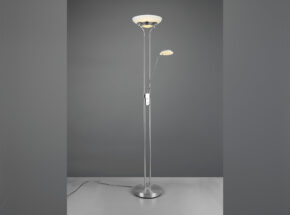 2 Reality Leuchten R40073507 Led Stehleuchte Orson Deckenfluter Mit Lesearm Nickel Matt Alabaster Glas 45230222 01