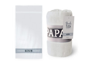 Artikel 379756 Geschenk Fuer Dich Badetuch Coolster Papa Der Welt Beige Mit Grauem Schriftstreifen 63730116