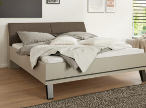 Futonbett Von Schlafzimmer Komplett Interliving 1032 Front Kieselgrau Dekor Glas  72760004